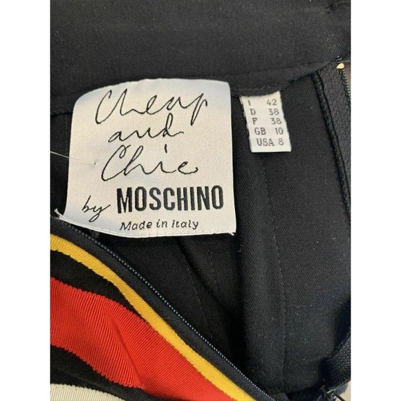 Moschino Cheap & Chic Striped Pencil Skirt - Picture 11 of 11